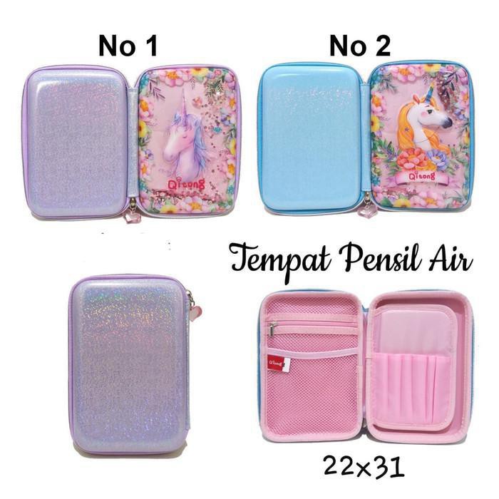 

Tempat Pensil Unicorn Hardcase Boxes Pencil Case Gliter AIR IMPORT