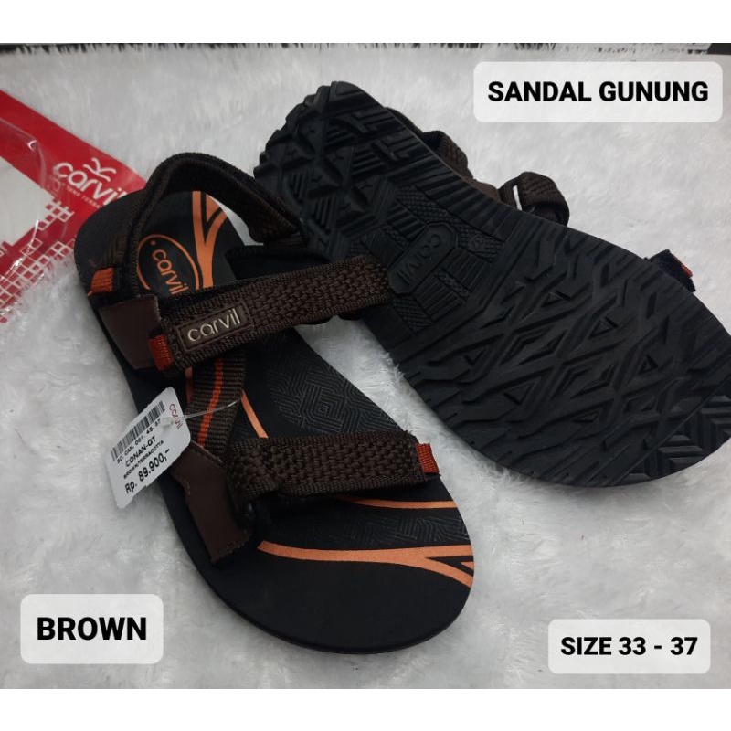 Sendal Carvil Anak | Sandal Gunung Carvil Original