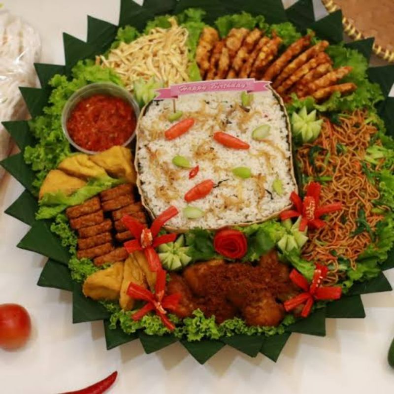 

tumpeng nasi liwet 10 porsi halal murah hemat