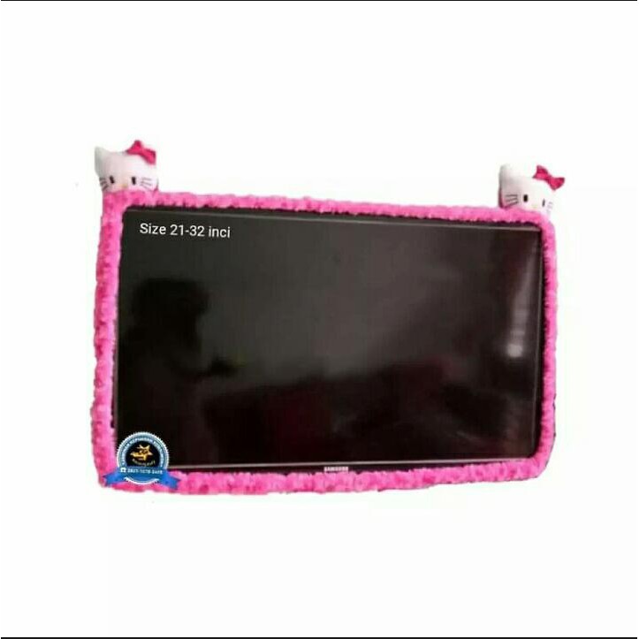 BANDO TV 19-32 INCH SARUNG / Cover TV untuk LCD Monitor LED bahan rasfur