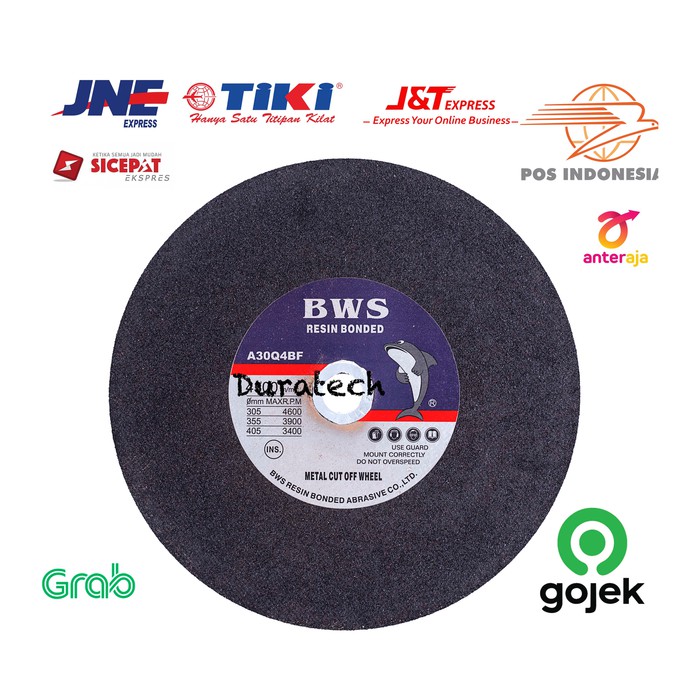 Batu Mata Gerinda Potong 7"x3 / Batu potong 7" / Mata Gerinda besi BWS