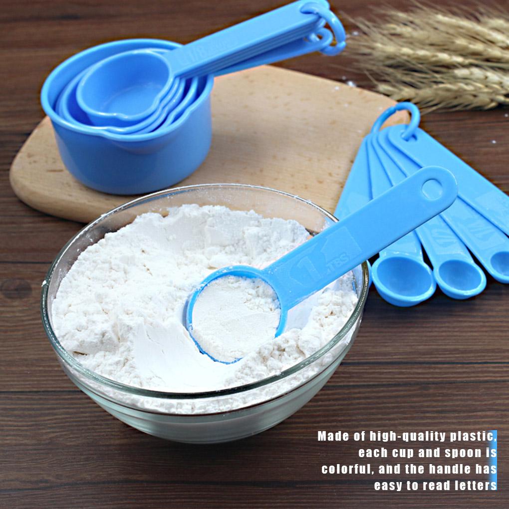 11/5pcs Sendok Takar Dapur Sendok Teh Gula Scoop Kue Baking Tepung Measuring Cups Alat Masak Dapur Gadget Dapur