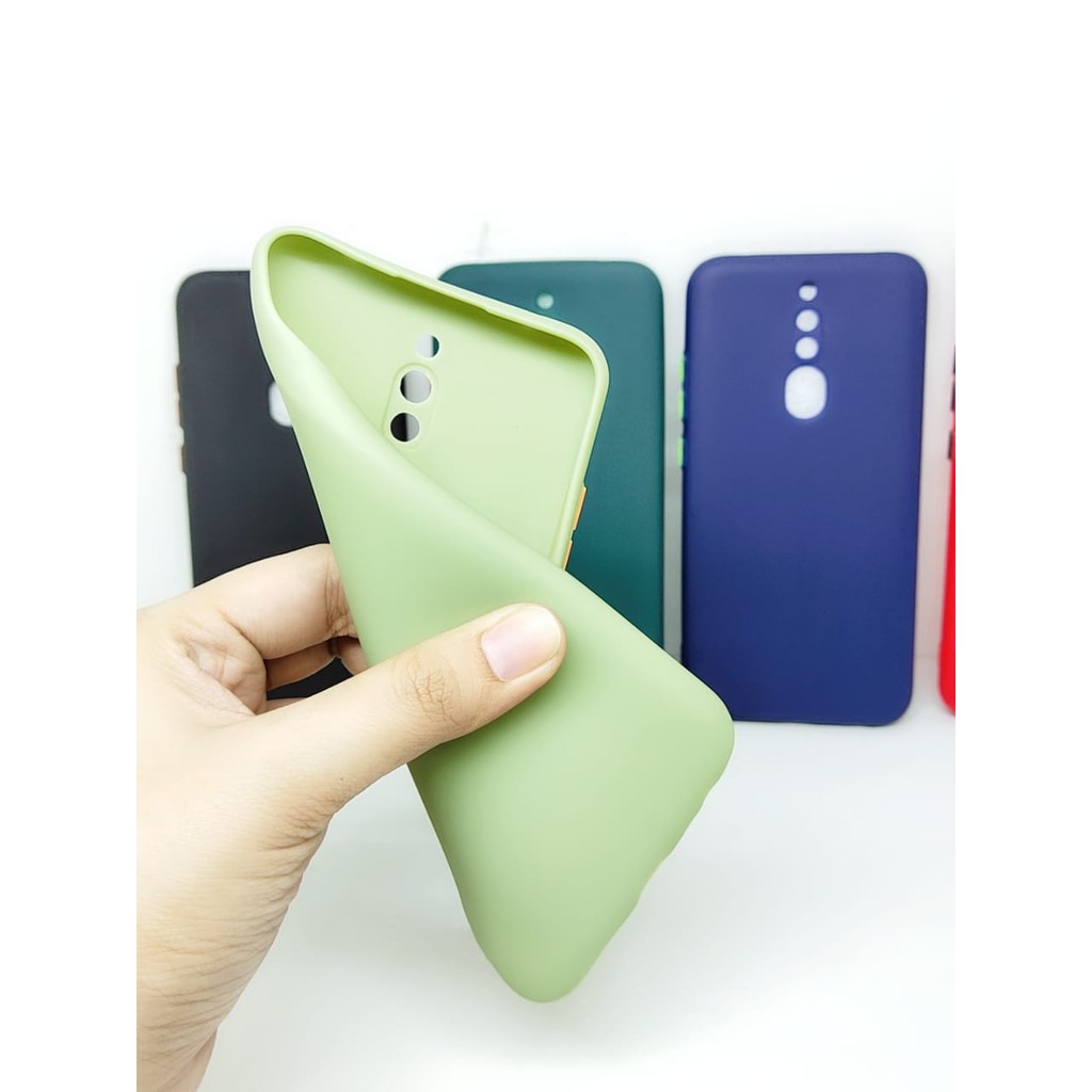 SMPC TPU Candy Xiaomi Redmi 8 6.22 inch SoftCase Macaron Protection Camera Tombol Warna