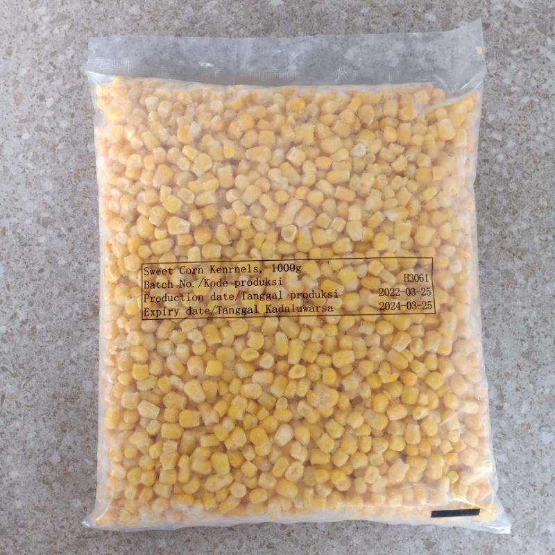 

Sweet Corn 1 kg (Jagung Manis Pipil Frozen)