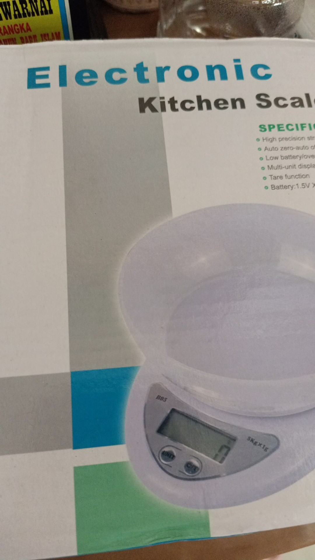 Bergaransi Timbangan Digital Mangkok 5 Kg / Kitchen Scale Asli