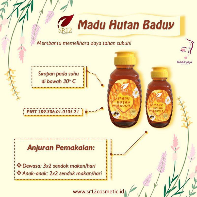 

Madu Baduy Asli! Sehat Aman tidak Eneg 140g