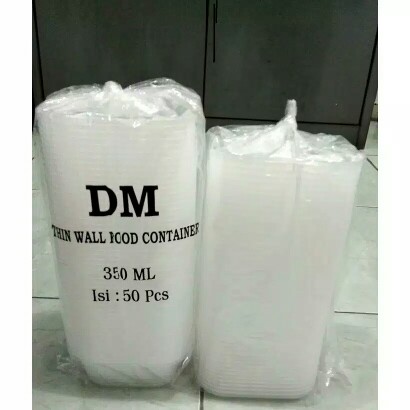 Thinwall / Food Container Besar 3000 Ml Square / Kotak