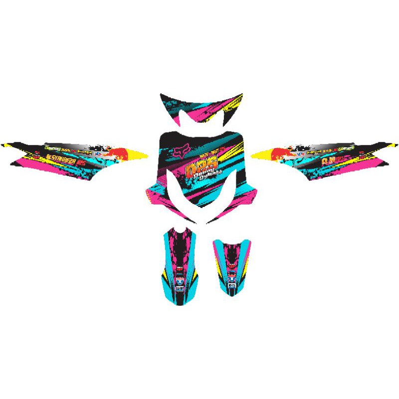 decal mio smile/mio sporty roadrace