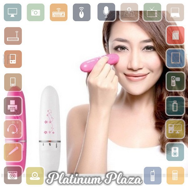 Face Lift and Eye Mini Massage Pen / Pena Pijat - mini 208 - Pink`K892RO-