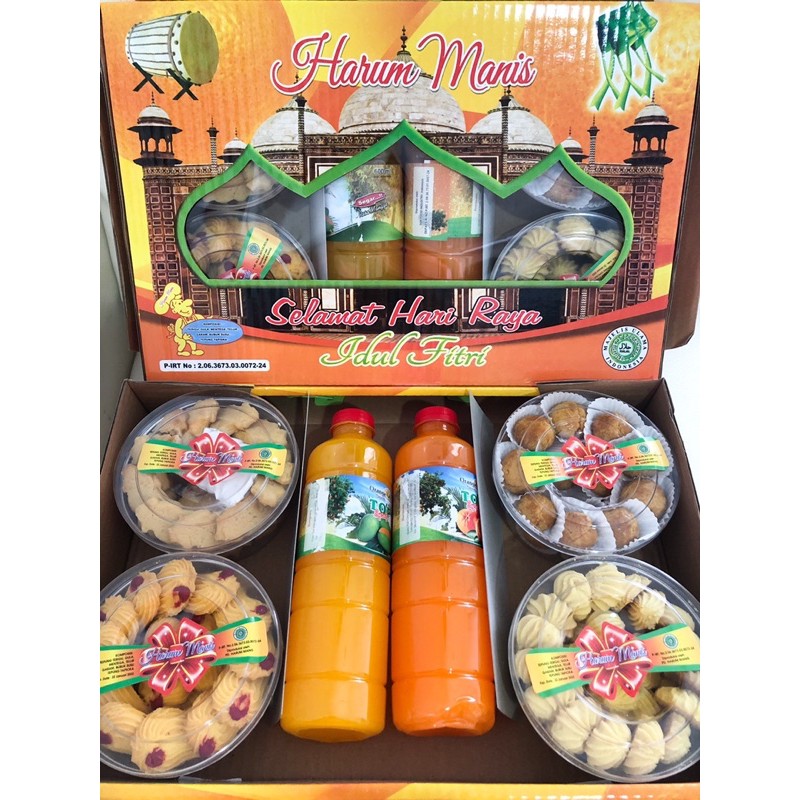 

Hampers parcel lebaran paket kue kering sirup butter cookies enak & murah 2021