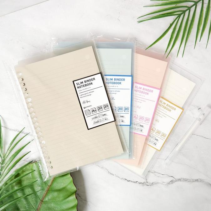 

Panmomo Slim File Binder Notebook A5 / Binder A5 / Buku Binder