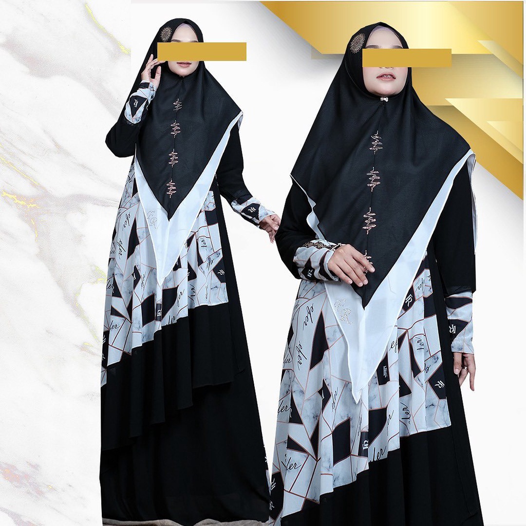 Adelia Gamis Syari Set by Efer