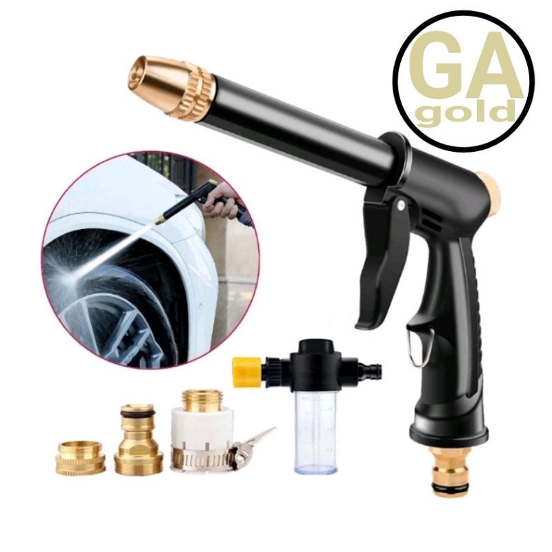 High GA Pressure Spray Water Sprinkler Washing Garden Watering Hose Nozzle