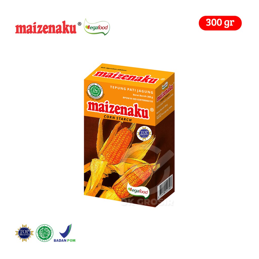 

Maizenaku Tepung Maizena / Tepung Jagung (300 gr)