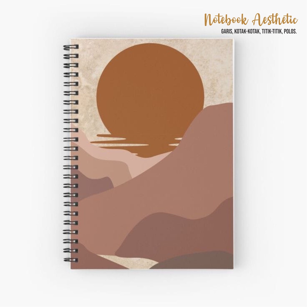 

Notebook Aesthetic | Ready Cover | A5 | 100 Page