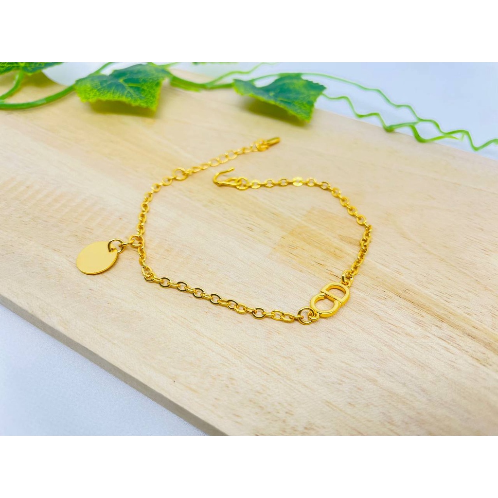 Gelang Wanita Lapis Emas 18k Yaxiya-5