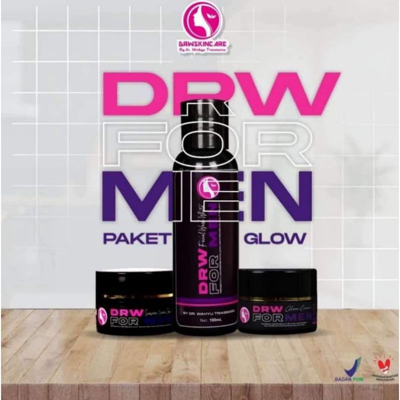DRW SKINCARE FOR MEN / SKINCARE UNTUK PRIA