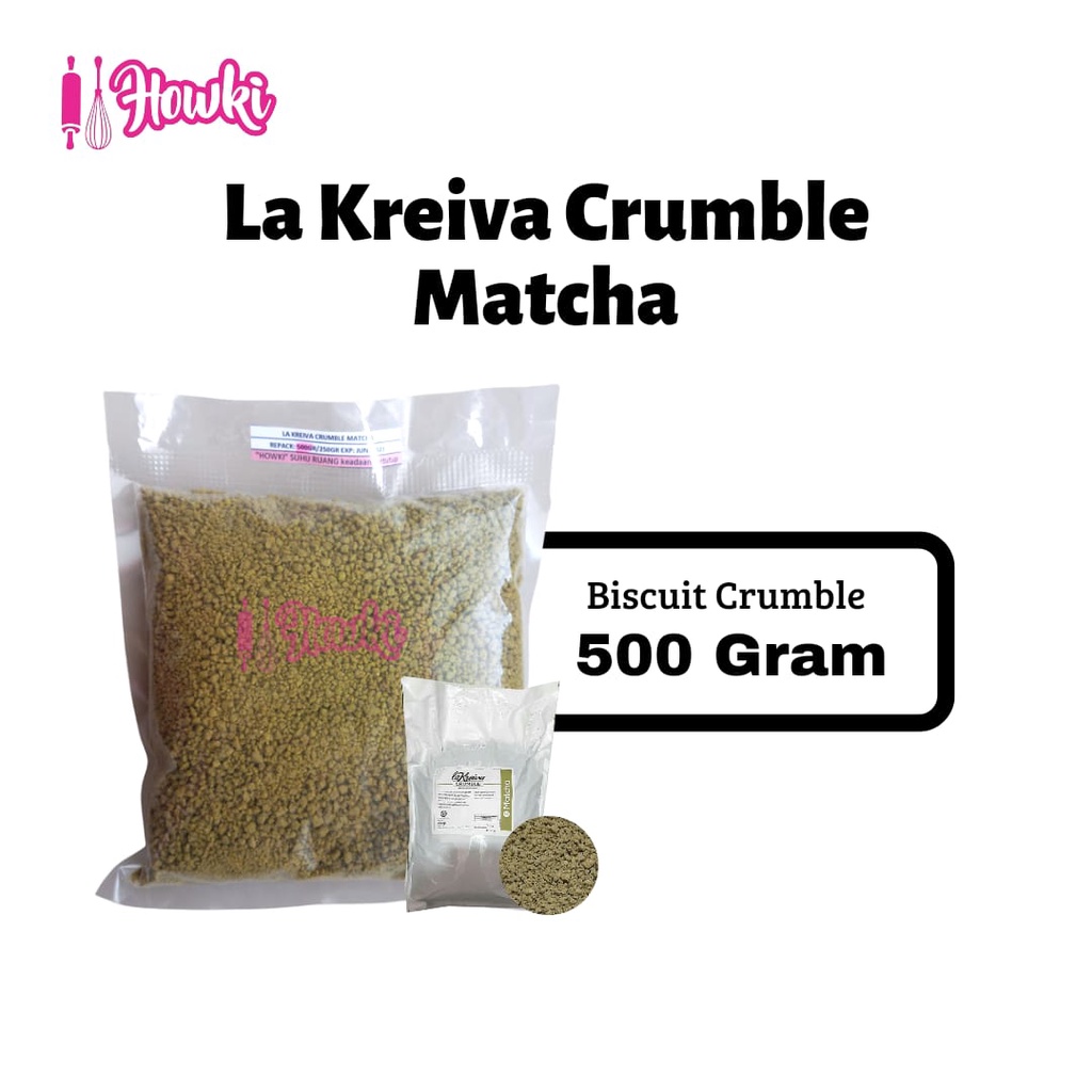 

La Kreiva Crumble Matcha Repack 500gr