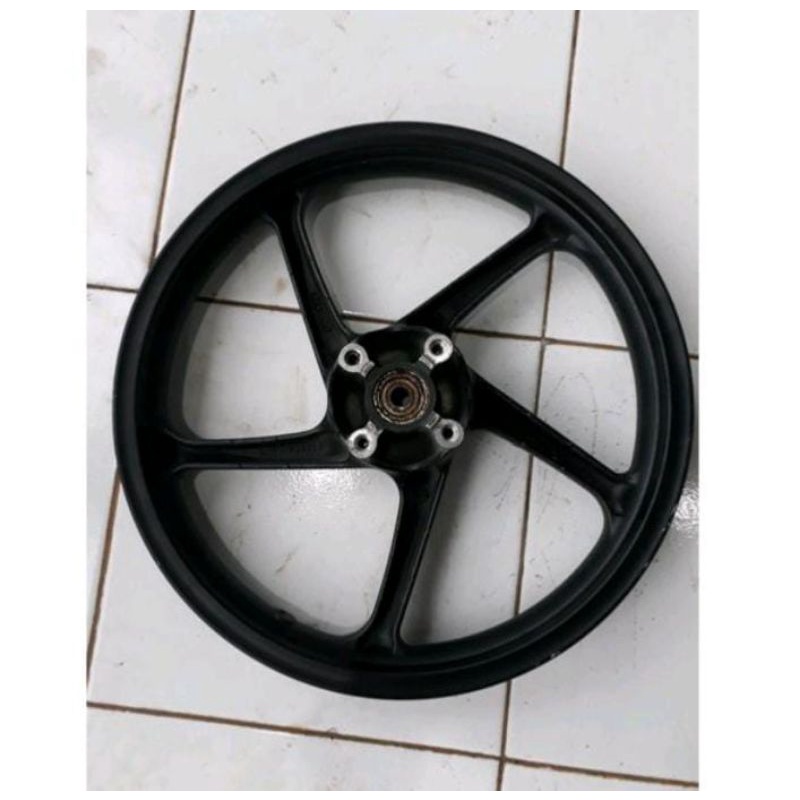 pelek racing depan beat karbu copotan motor