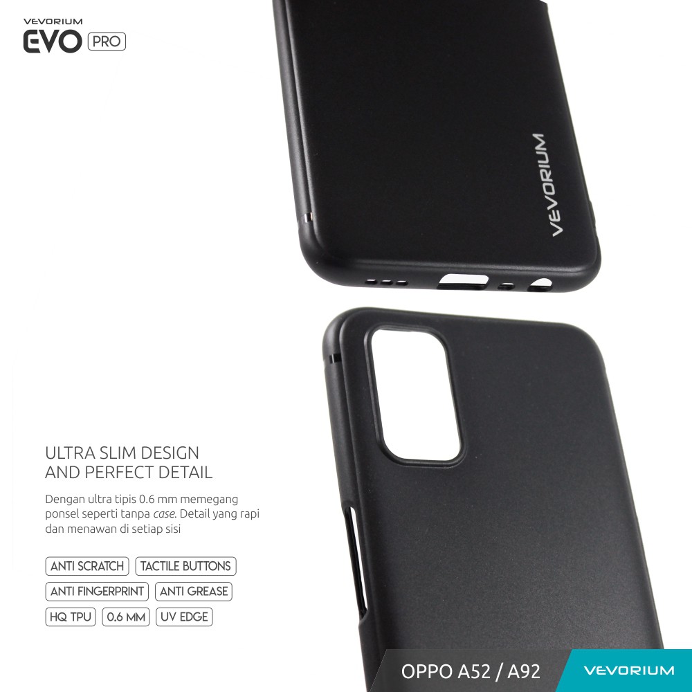 VEVORIUM EVO PRO OPPO A52 2020 OPPO A92 2020 Softcase Soft Case Premium Matte