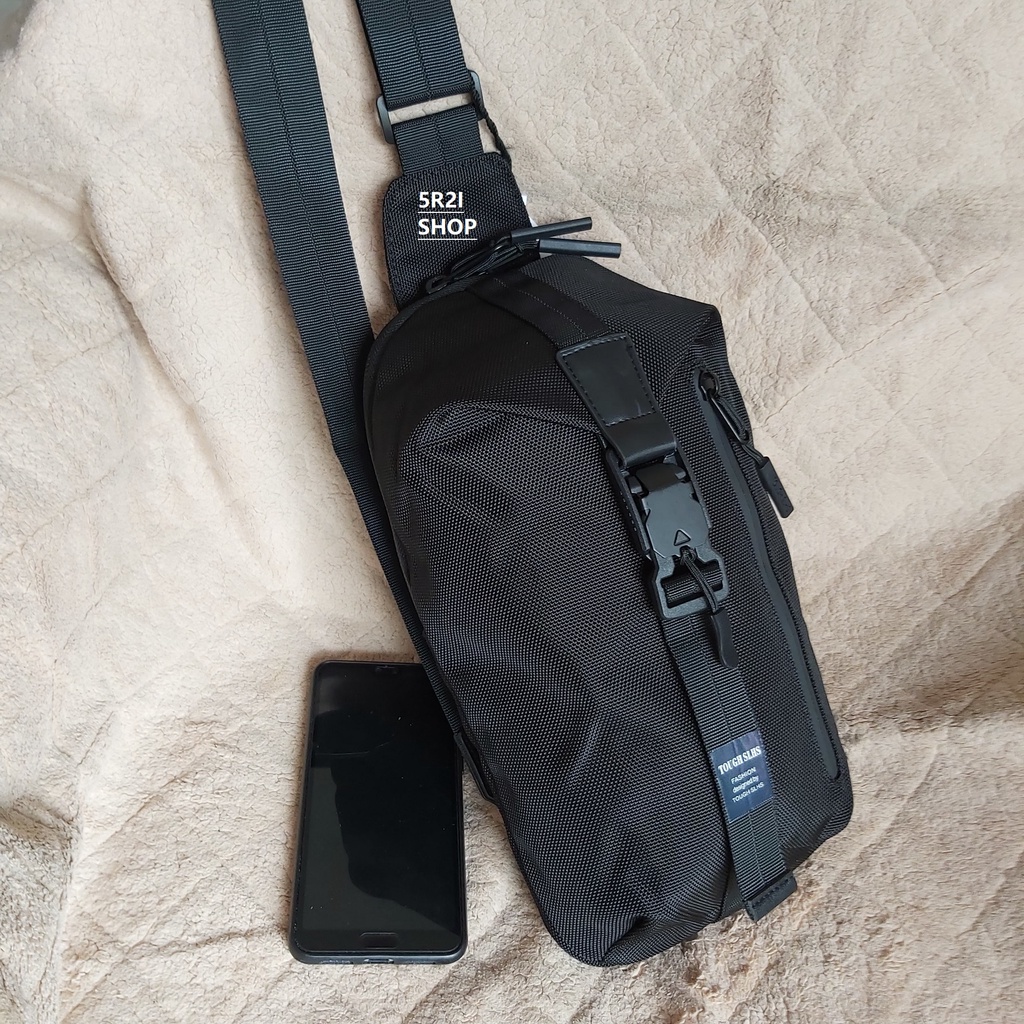TAS WAISTBAG TOUGH SLING BAG TOUGH SLAHS 823 TAHOE STLYE tas selempang cowo cewe TOUGH Tahoe Bozeman
