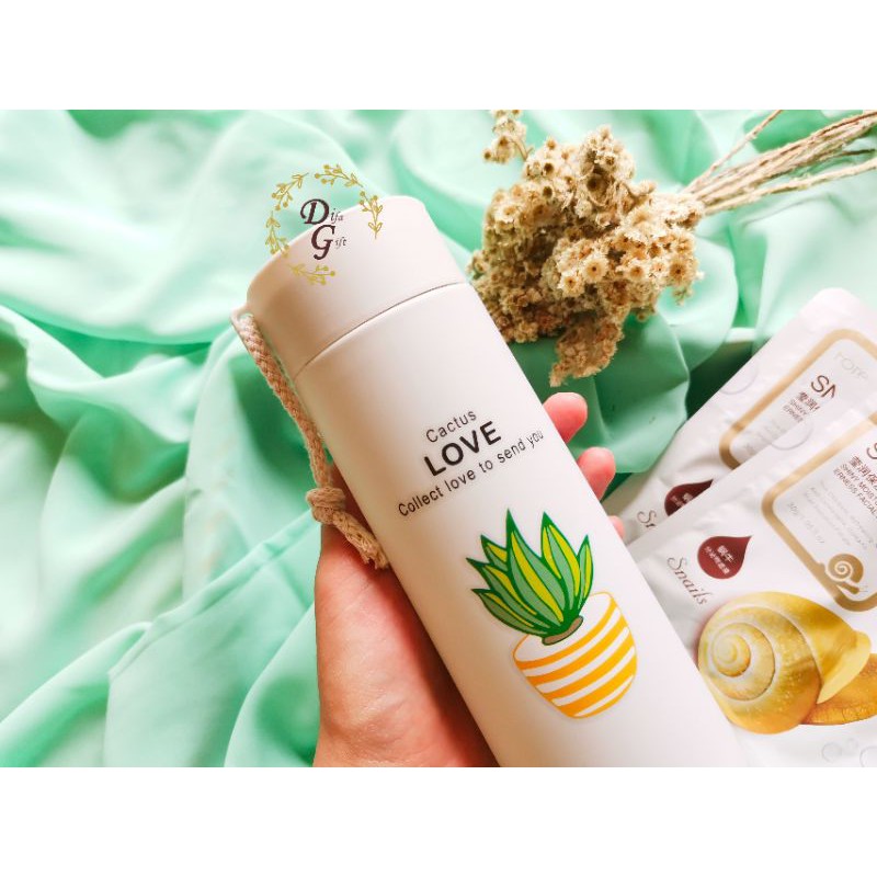 Souvenir Botol Minum / Tumbler Kaktus
