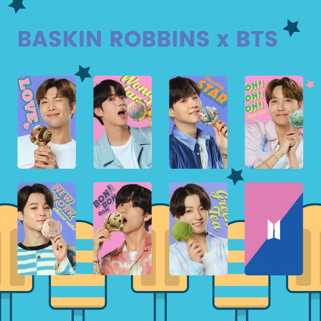 [UNOFFICIAL PHOTOCARD] BTS - Baskin Robbins