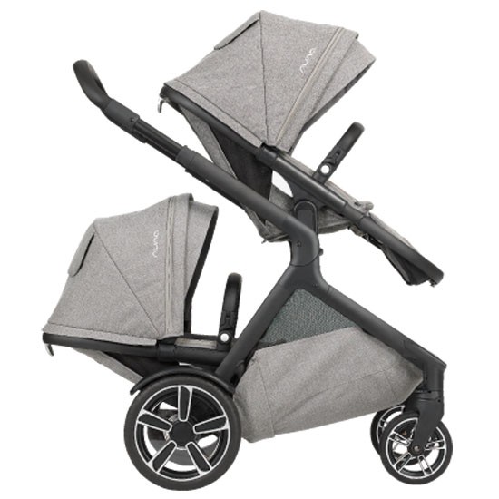 Bundle Stroller Nuna Demi Grow + Extra Seat (Aspen,Caviar,Frost)