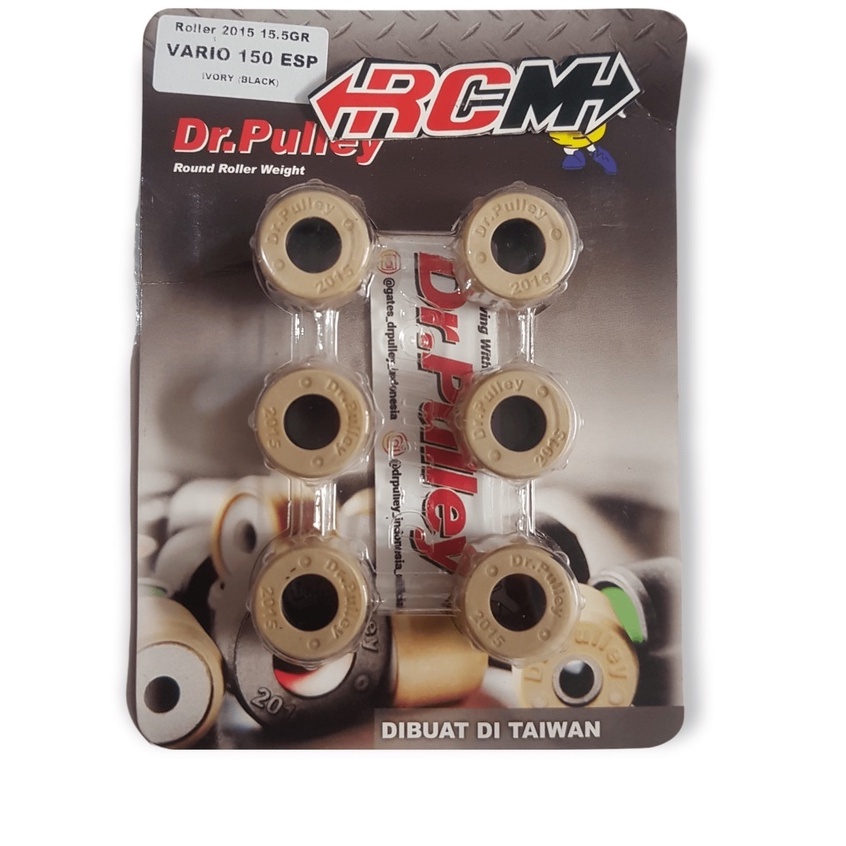 ECERAN PERBIJI ROLLER ROLER DR.PULLEY DR PULLEY 2015 15.5GR 15.5 GR 15.5GRAM 15.5 GRAM SPIN SKYDRIVE SKYWAVE VARIO 125 150 ESP VARIO TECHNO 125 PCX 125 ADV 150 GENIO ORI ORIGINAL DR.PULLEY