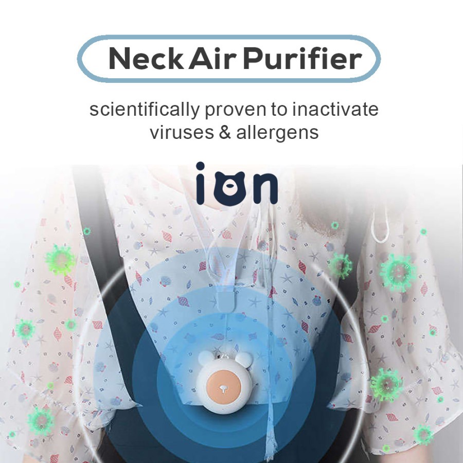 Air Purifier Portable Mini Dengan Ion Negatif ini karakter lucu