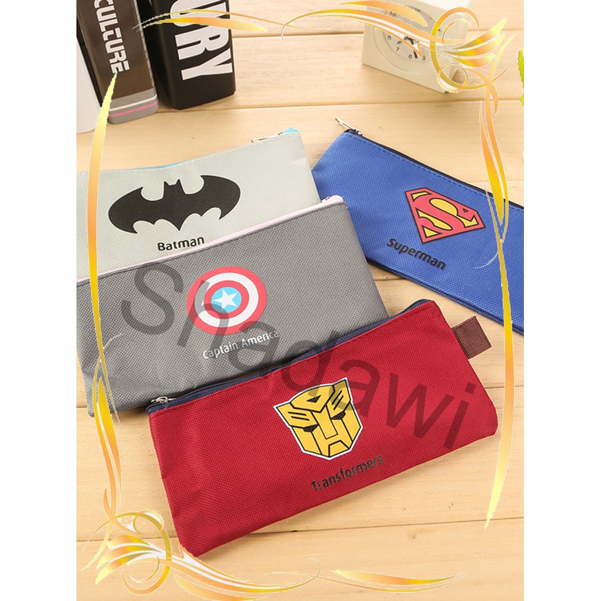 

S8 TEMPAT PENSIL JAGOAN HERO / KOTAK PENSIL / TEMPAT ALAT TULIS / TEMPAT PENSIL MURAH