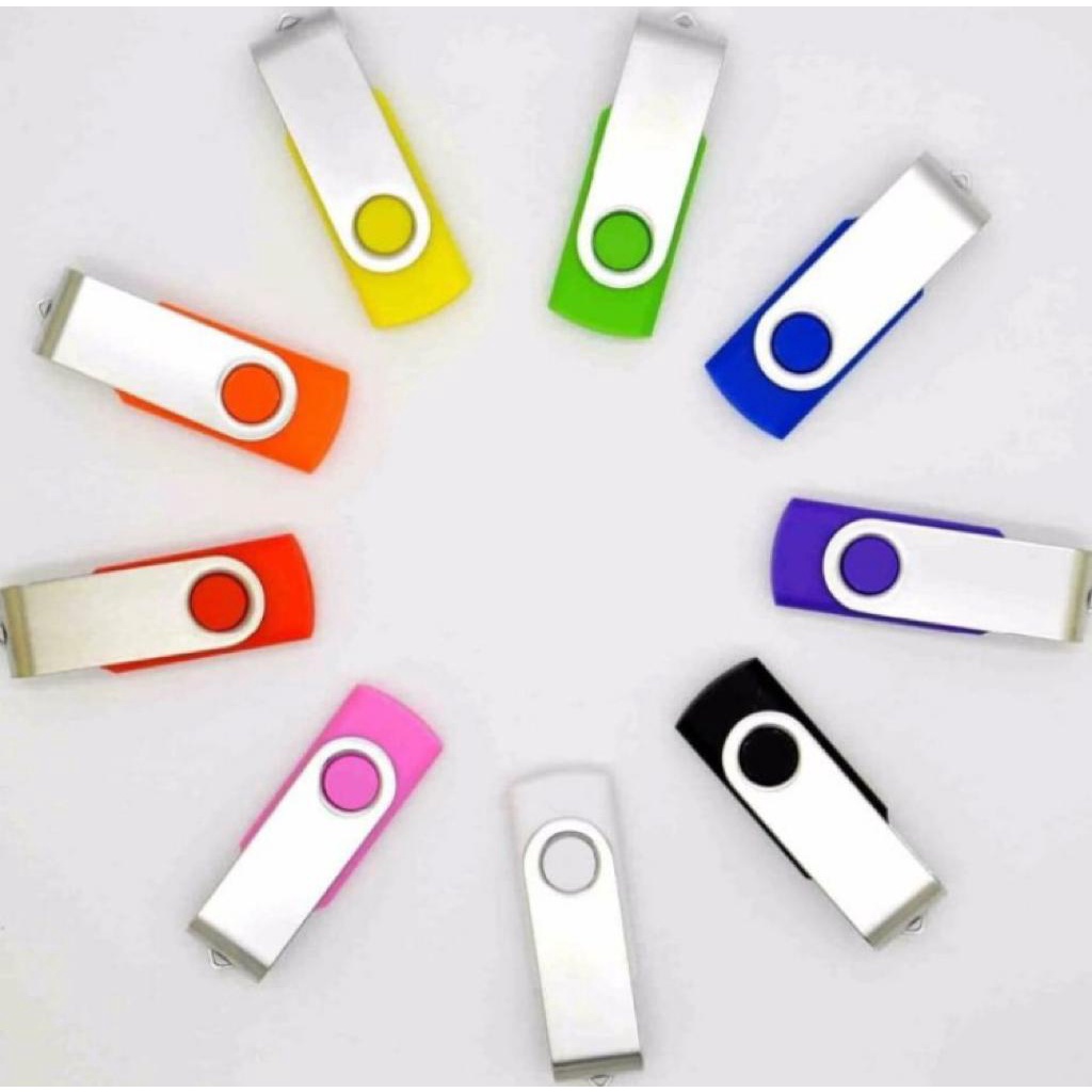 flashdisk putar warna warni 8gb / 16gb / 32gb / usb flashdisk original kapasitas real