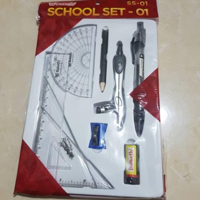 

paket alat tulis school set sry77