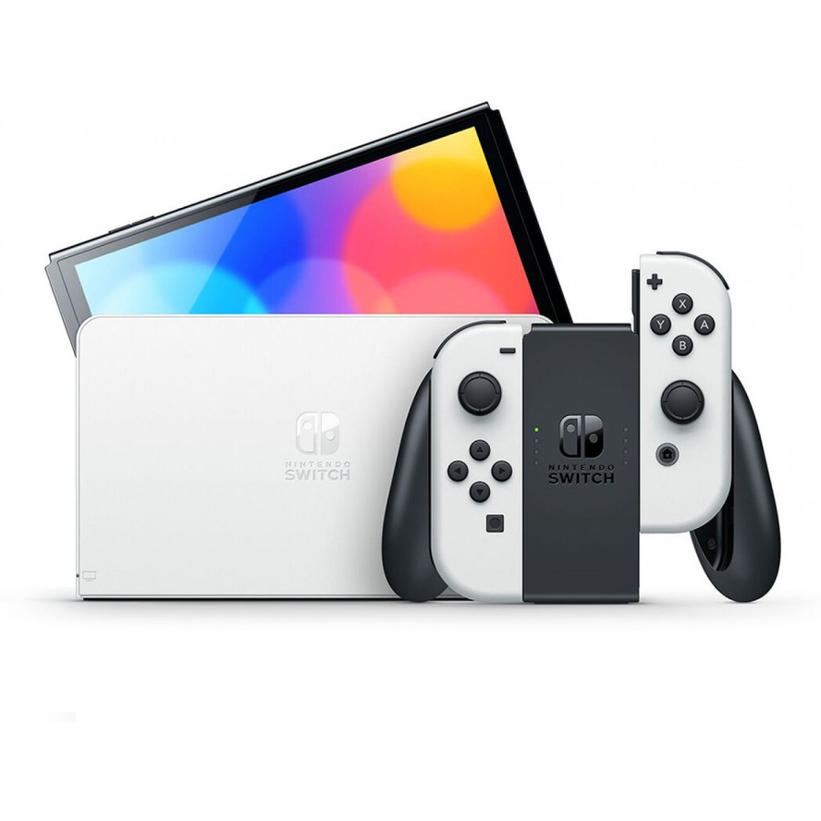 Nintendo Switch OLED White + Ring Fit Adventure