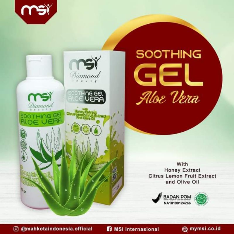 MSI ALOE VERA 100% ORIGINAL