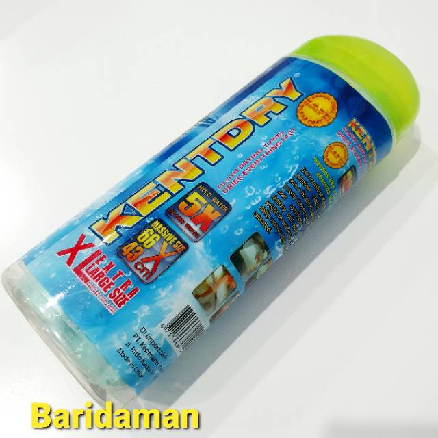 cloth drying towel kain lap chamois kering kentdry big 66x43