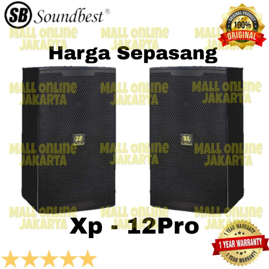 Speaker 12 inch soundbest xp 12 Pro Pasif pasiv xp12pro xp 12pro