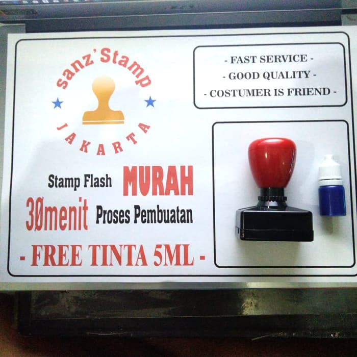 

Cetak Stampel Flash