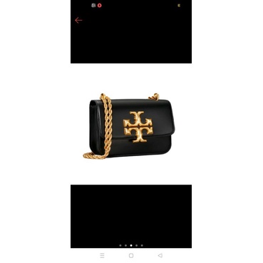 0TB Eleanor Small Crossbody Bag Black GHW (19 x 13) 100% Original