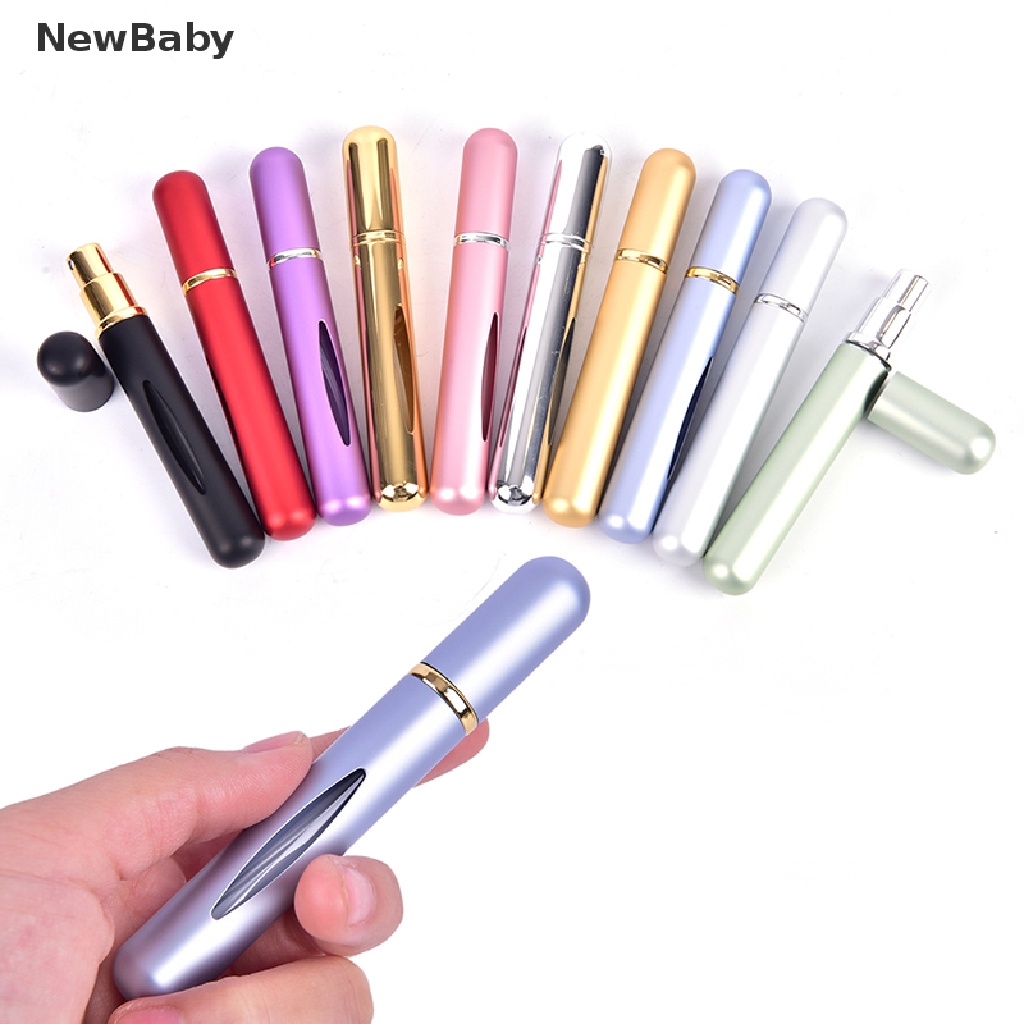 Newbaby 1PC Botol Spray Kosong Portable 5ml Untuk Parfum / Kosmetik