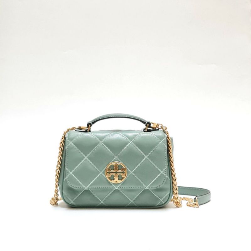 TB WILLA MINI TOP HANDLE RIVULET20x16x7I