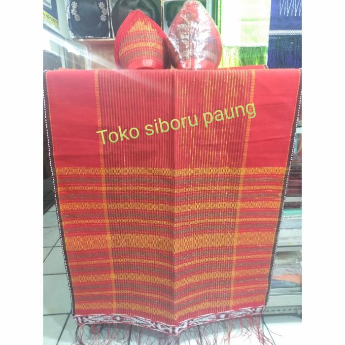 Adat | Ulos Ragihotang Merah Mas