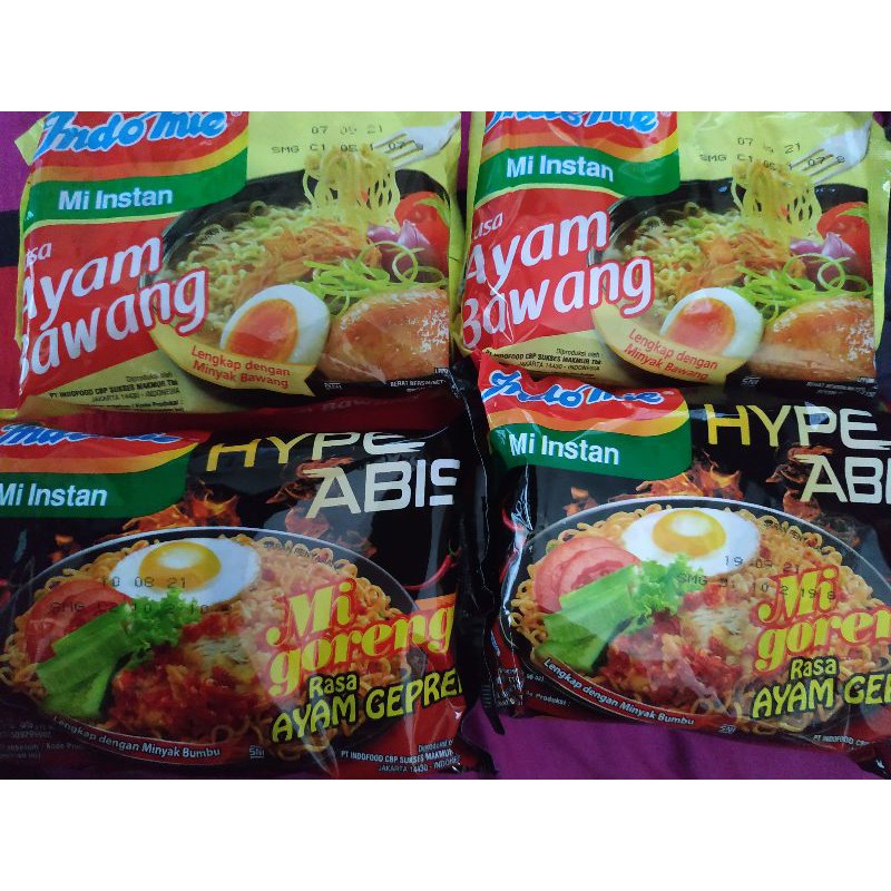 

Mie ayam bawang / hyper abis indomie