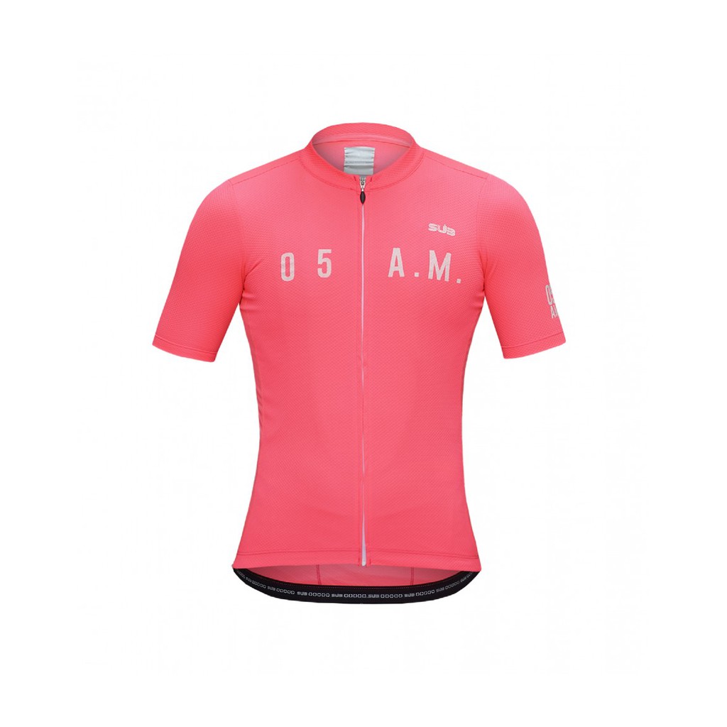SUB Jersey 05 AM elite pink 5 am jersey sepeda pink neon