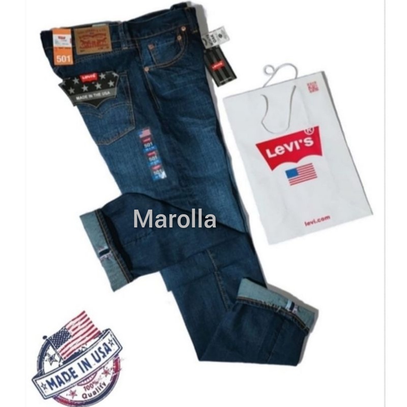 levis 501 usa - celana jeans pria - promo jeans terbaik levis 501 made in USA