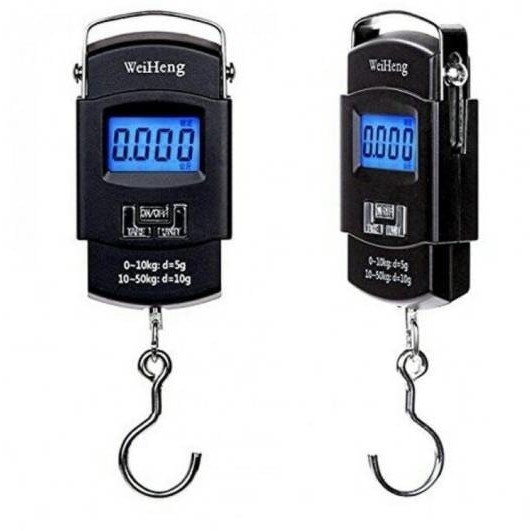 TIMBANGAN GANTUNG KOPER DIGITAL SERBA GUNA - MINI PORTABLE DIGI SCALE A08 50kg