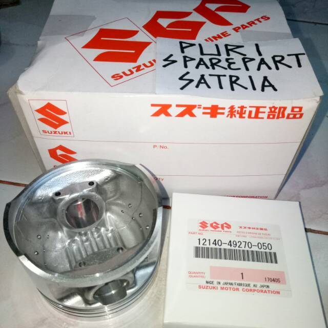 Piston Seher dan Ring GSX250 OS 50  suzuki thunder 250 Original SGP