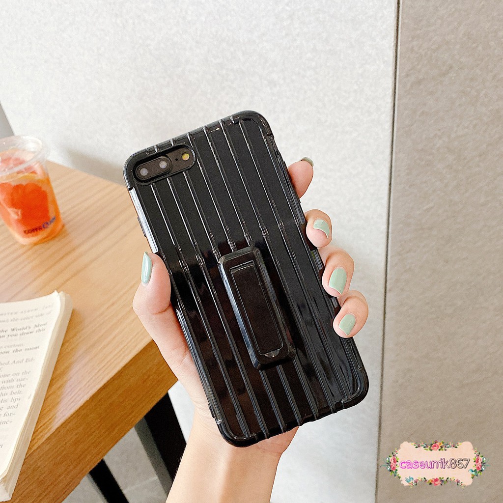 Trunk case softcase luggage koper candy standing oppo samsung vivo xiaomi realme all type CS679