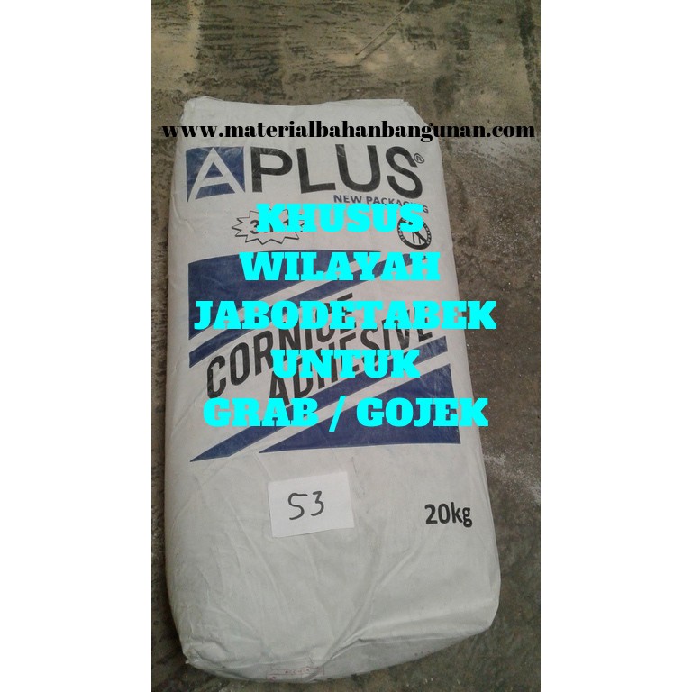 Jual compound cornice a plus finishing plafon gypsum compon dempul ...