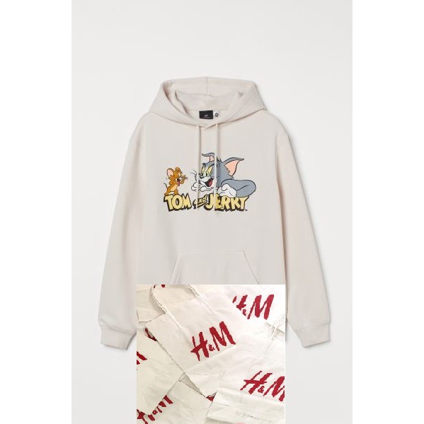 Hoodie H&M  Tom And Jerry Original Full Label
